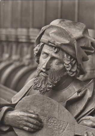Ulm Münster - Pythagoras - ca. 1965 Ulm Münster - Pythagoras - ca. 1965