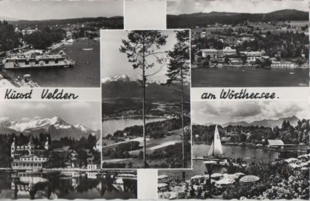 Österreich - Velden - 5 Teilbilder - 1967 Österreich - Velden - 5 Teilbilder - 1967