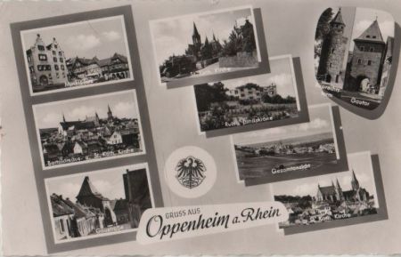 Oppenheim - u.a. Bartolomäus-Kirche - 1967 Oppenheim - u.a. Bartolomäus-Kirche - 1967
