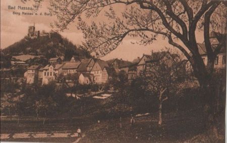 Nassau - Berg und Burg - ca. 1935 Nassau - Berg und Burg - ca. 1935