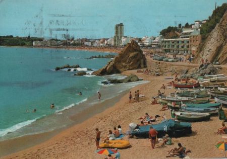 Spanien - Lloret de Mar - La Caleta - 1970 Spanien - Lloret de Mar - La Caleta - 1970