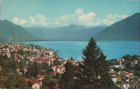 Schweiz - Locarno - Panorama - 1975 Schweiz - Locarno - Panorama - 1975