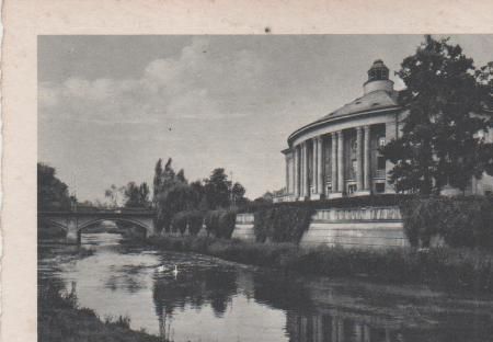 Bad Kissingen - Regentenbau und Ludwigsbrücke - ca. 1935 Bad Kissingen - Regentenbau und Ludwigsbrücke - ca. 1935