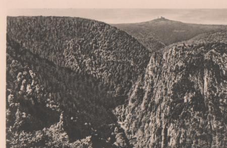 Thale - Rosstrappenfelsen - 1956 Thale - Rosstrappenfelsen - 1956
