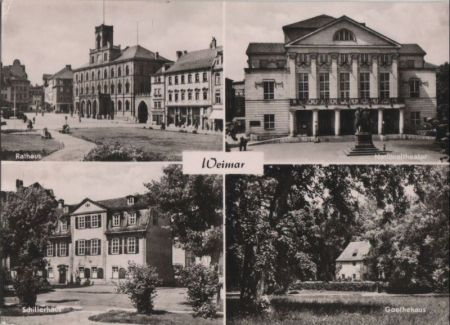 Weimar - 4 Bilder Weimar - 4 Bilder