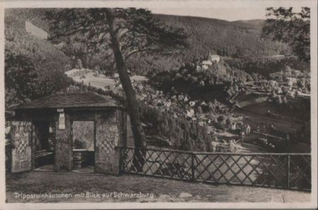 Schwarzburg - Trippsteinhäuschen - 1931 Schwarzburg - Trippsteinhäuschen - 1931