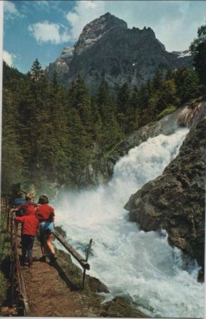 Simmenfälle - Schweiz - bei der Barbarabrücke Simmenfälle - Schweiz - bei der Barbarabrücke