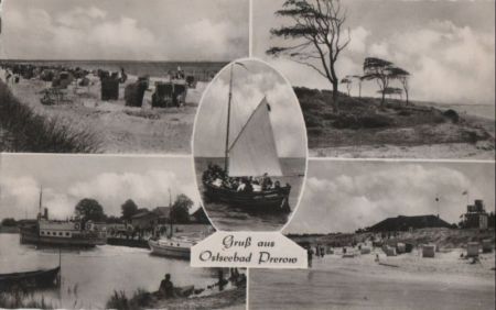 Prerow - 5 Teilbilder - 1959 Prerow - 5 Teilbilder - 1959