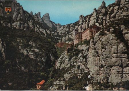 Spanien - Montserrat - Monestir - ca. 1980 Spanien - Montserrat - Monestir - ca. 1980