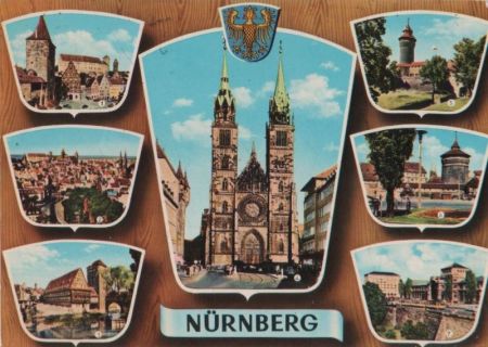 Nürnberg - 7 Teilbilder - 1971 Nürnberg - 7 Teilbilder - 1971