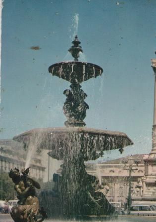 Portugal - Lissabon - Rossio - ca. 1975 Portugal - Lissabon - Rossio - ca. 1975