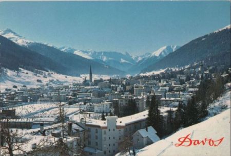 Davos - Schweiz - Blick gegen Tinzenhorn Davos - Schweiz - Blick gegen Tinzenhorn