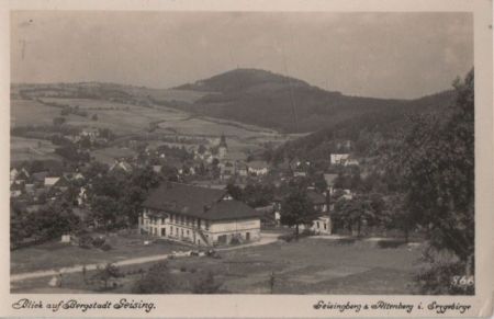 Geising - Geisingberg und Altenberg - ca. 1950 Geising - Geisingberg und Altenberg - ca. 1950