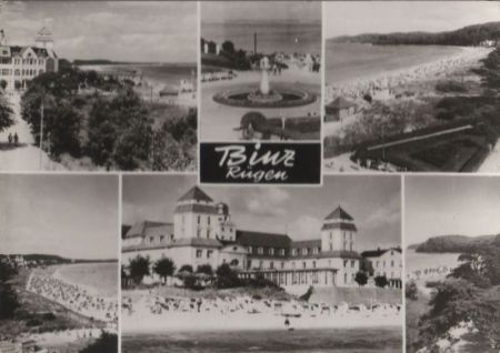 Binz - mit 6 Bildern - 1972 Binz - mit 6 Bildern - 1972