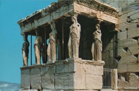 Griechenland - Athen - Die Karyatiden - 1988 Griechenland - Athen - Die Karyatiden - 1988