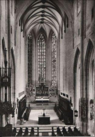 Rothenburg - St. Jakobskirche - ca. 1955 Rothenburg - St. Jakobskirche - ca. 1955