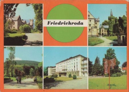 Friedrichroda - u.a. Perthes-Promenade - ca. 1980 Friedrichroda - u.a. Perthes-Promenade - ca. 1980