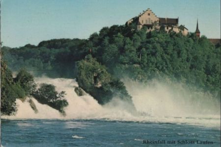 Schweiz - Rheinfall - Hotel Schlößchen Wörth - 1969 Schweiz - Rheinfall - Hotel Schlößchen Wörth - 1969
