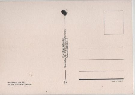 Timmendorfer Strand - Blick aufs Brodtener Steilufer