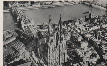 Köln - Luftbild - ca. 1960 Köln - Luftbild - ca. 1960