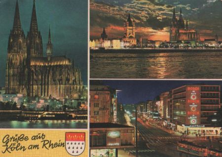 Köln - u.a. Kaiser-Wilhelm-Ring - ca. 1975 Köln - u.a. Kaiser-Wilhelm-Ring - ca. 1975