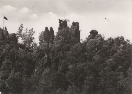 Jonsdorf - Nonnenfelsen - 1986 Jonsdorf - Nonnenfelsen - 1986