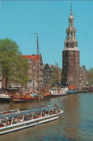 Niederlande - Amsterdam - Montelbaanstoren - ca. 1980 Niederlande - Amsterdam - Montelbaanstoren - ca. 1980