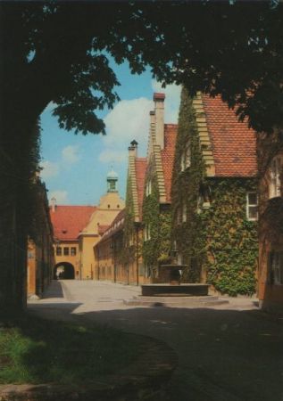 Augsburg - Blick auf St. Markus-Kirche - ca. 1985 Augsburg - Blick auf St. Markus-Kirche - ca. 1985