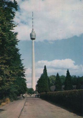 Stuttgart - Fernsehturm - 1965 Stuttgart - Fernsehturm - 1965