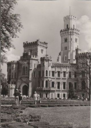 Tschechien - Hluboka - Schloß - 1978 Tschechien - Hluboka - Schloß - 1978