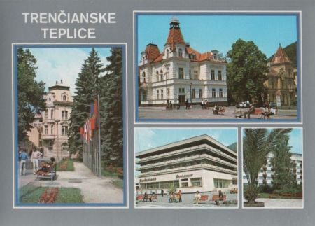 Tschechien - Teplice - 4 Teilbilder - ca. 1980 Tschechien - Teplice - 4 Teilbilder - ca. 1980