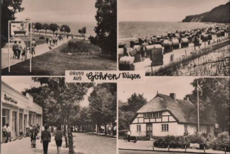 Göhren - u.a. Strandpromenade - 1971 Göhren - u.a. Strandpromenade - 1971
