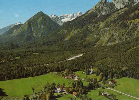 Österreich - Gnadenwald - Alpengasthof - ca. 1980 Österreich - Gnadenwald - Alpengasthof - ca. 1980
