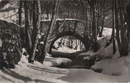 Frankreich - Megeve - Paysage d’hiver - 1958 Frankreich - Megeve - Paysage d’hiver - 1958