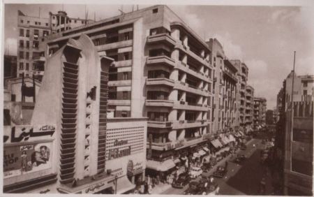 Ägypten - Kairo - Soliman Pasha Street - ca. 1955 Ägypten - Kairo - Soliman Pasha Street - ca. 1955