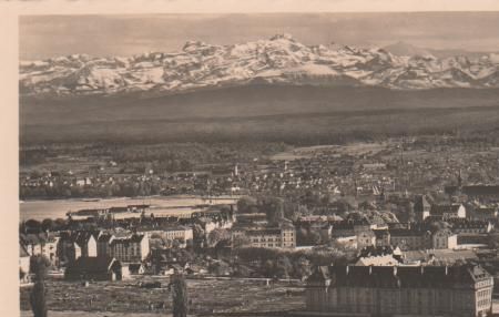 Konstanz u. Schweizer Ufer m. Säntis - ca. 1935 Konstanz u. Schweizer Ufer m. Säntis - ca. 1935