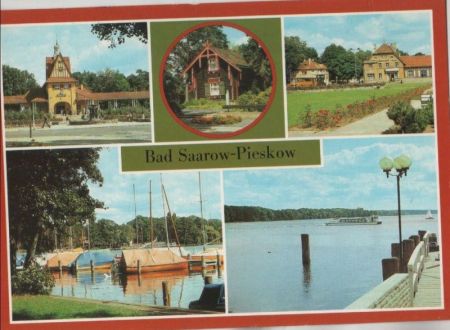 Bad Saarow-Pieskow - u.a. Bahnhof - 1987 Bad Saarow-Pieskow - u.a. Bahnhof - 1987
