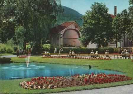 Bad Herrenalb - In den Kuranlagen - 1973 Bad Herrenalb - In den Kuranlagen - 1973