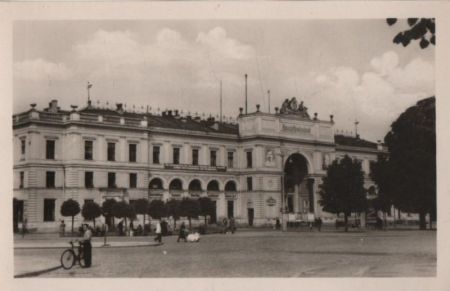 Gera - Hauptbahnhof - ca. 1955 Gera - Hauptbahnhof - ca. 1955