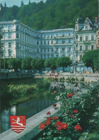 Tschechien - Karlovy Vary - Karlsbad - Grandhotel Moskva - ca. 1975 Tschechien - Karlovy Vary - Karlsbad - Grandhotel Moskva - ca. 1975