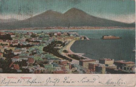 Italien - Neapel - Napoli - Panorama - 1908 Italien - Neapel - Napoli - Panorama - 1908