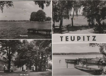 Teupitz - u.a. Am Markt - 1982 Teupitz - u.a. Am Markt - 1982