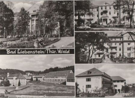Bad Liebenstein - 5 Teilbilder - 1984 Bad Liebenstein - 5 Teilbilder - 1984