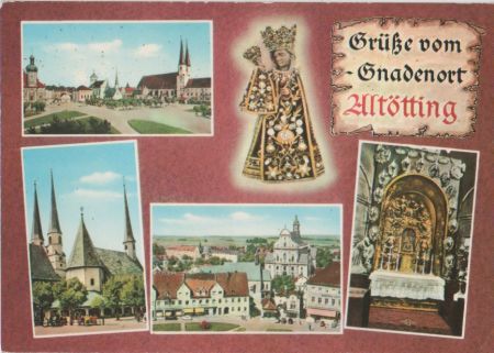 Altötting - mit 5 Bildern - ca. 1975 Altötting - mit 5 Bildern - ca. 1975