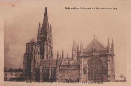 Frankreich - Le Folgoet - La Basilique - ca. 1935 Frankreich - Le Folgoet - La Basilique - ca. 1935