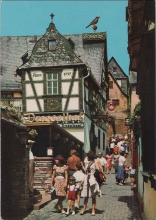 Rüdesheim - Drosselgasse - ca. 1975 Rüdesheim - Drosselgasse - ca. 1975