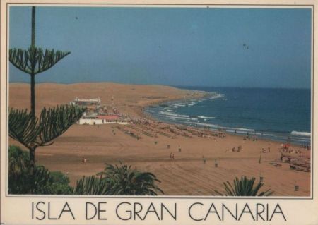 Spanien - Maspalomas - Playa - 1989 Spanien - Maspalomas - Playa - 1989
