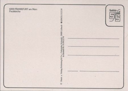 Frankfurt Main - Paulskirche