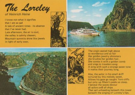 Sankt Goarshausen - The Loreley - ca. 1985 Sankt Goarshausen - The Loreley - ca. 1985