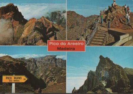 Portugal - Pico do Arieiro - 4 Teilbilder - 1993 Portugal - Pico do Arieiro - 4 Teilbilder - 1993